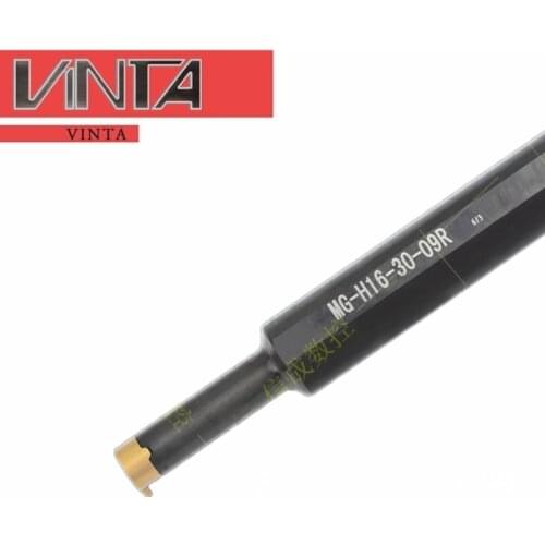 10pcs/lot high performance Comma inserts mb-09gr150-14r small inner hole slotting knife MB-09G200-00-16R CNC MG-H16-30-09R hole