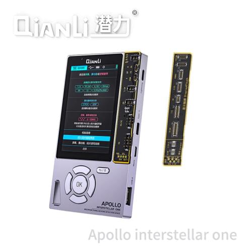 QIANLI APOLLO ONE 6 in1 Original Color Repair Tester for IPhone X Light Sensor Restore Battery Activate Vibrates Read and Write
