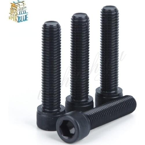 5-50PCS DIN912 Grade 12.9 allen socket head screw M1.6 M2 M2.5 M3 M4 M5 M6 M8 Hexagon Socket Head Cap Screws Hex Socket Screw