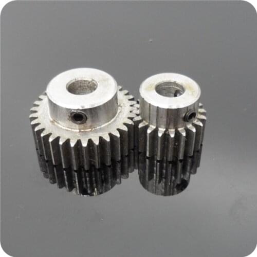 1 modulus 20/30 gear metal gear model motor gear DIY model toy gear aperture 5/6/8MM