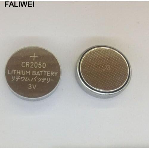 2PCS/LOT CR2050 2050 coin cell 3V lithium battery is suitable for remote control / electronic watch ect