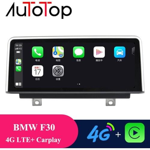 AUTOTOP Android 10 2Din Car Radio for BMW F30/F31/F34/F32/F33/F36 NBT 2011-2017 GPS Navigation BT Wifi Mirrorlink 4G LTE Carplay
