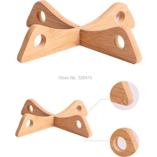 By dhl 100pcs Bamboo Heat Resistant Pan Mats Mat Holder Kitchen Cooking Insulation Pad Bowl Cup Dish Plate Coasters