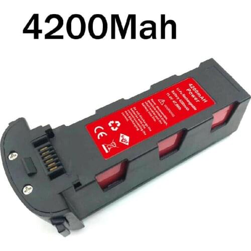 Hubsan Zino H117S / Zino Pro RC Quadcopter Drone 11.4V 4200mAh Lipo Battery Sapre Parts Flying Time About 30 Minutes