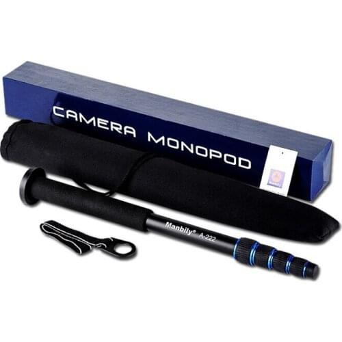 DX-222Kit Wholesale Camera Unipod Monopod+Hydraulic Universal Three Feet Support Stand For Canon Eos Nikon DSLR