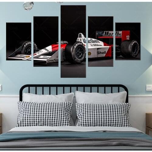 Mclaren Honda Classic Formula One F1 Sport Car Wall Art Posters Canvas Prints paintings For Living Room Home Decoration