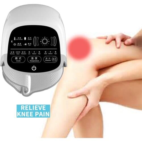 Electric Knee Massager Infrared Heating Air Compression Vibration Massage Joint Pain Relief Physiotherapy Machine for Arthritis