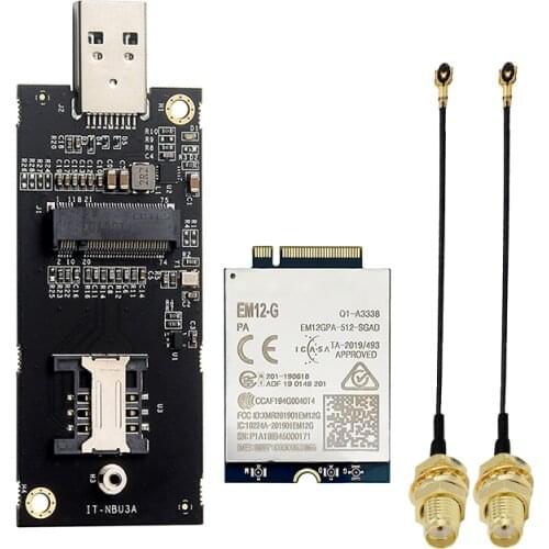 Quectel EM12-G EM12 LTE-A Cat12 module B1/B2/B3/B4/B5/B7/B8/B9/B12/B13/B14/B17/B18/B19/B20/B21B25/B26/B28/B29/B30/B32/B66