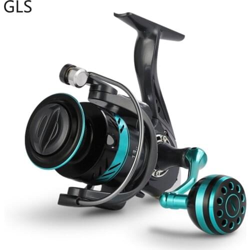 New DK 1000-7000 Series Spinning Fishing Wheel Aluminum Alloy Spool Gear Ratio 5.2:1 High-quality waterproof Fishing Reel