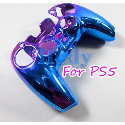 1pcs Handle Plating Protective Shell Colorful Handle Hard For PS5 Controller Protective Case Sleeve Handle Skin Cover