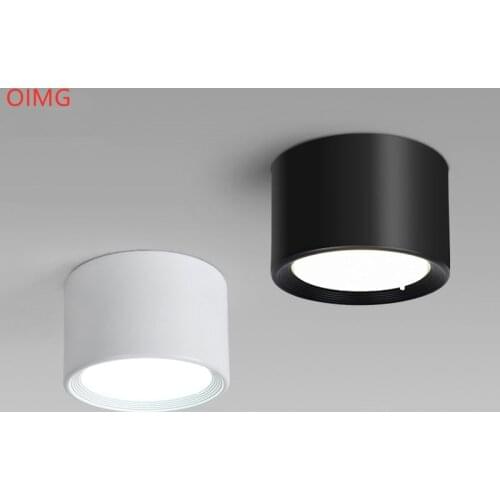 Dimmable Surface Mounted LED Downlight Ceiling light SMD5730 9W 12W 15W 18W 20W AC85-265V High Power Spot light Indoor Lighting