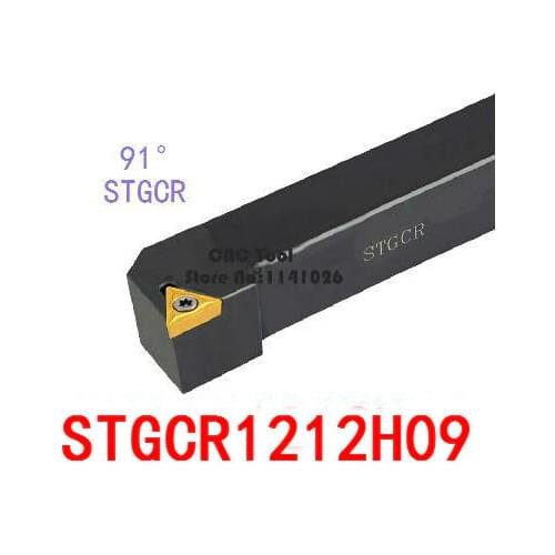 STGCR1212H09/ STGCL1212H09 Metal Lathe Cutting Tools Lathe Machine CNC Turning Tools External Turning Tool Holder S-Type STGCR/L