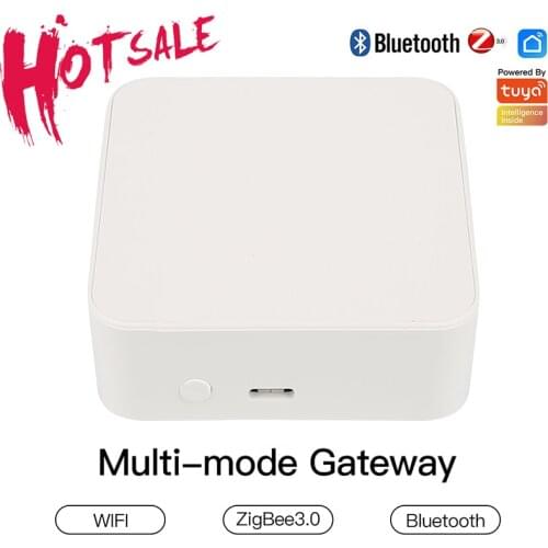 Tuya ZigBee Smart Gateway Hub Smart Home Bridge Smart Life APP Wireless Remote Controller Works With Alexa Google Home