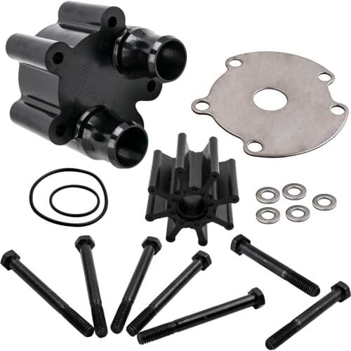 Water Pump Impeller Kit Housing Raw Sea for MerCruiser Bravo & TRS Water Pump Impeller Kit 46-807151A7 46-807151A14