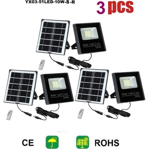 3pcs Solar Powered Outdoor smart on at night Security 120/100Light Ip65 Waterproof & Heatproof Garden Wall Lighting Lamp (Black)