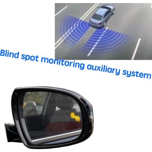 Car BSD BSM BSA Blind Area Spot Warning Drive Mirror Rear Radar Detection System For KIA Sportage R KX5 QL 2015~2020