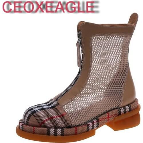 Женские ботильоны на танкетке CEOXEAGLE China At AliExpress