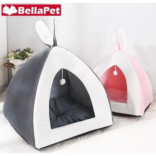 Cave Cat Bed for Cats Beds House Kitten Cute Dog Bed for Small Dogs Pet Product Luxury Rabbit Cat Basket House Cat Accessories