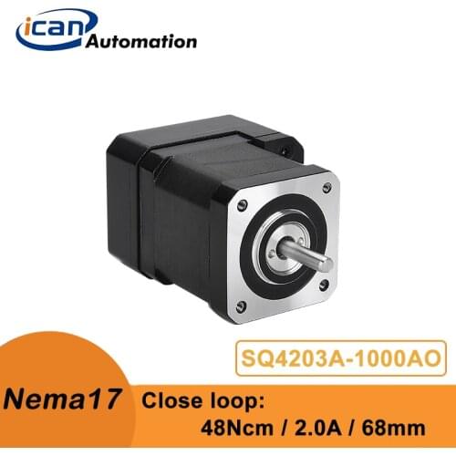 ICAN Nema17 Closetloop 48Ncm 2A 68mm Motor With Encoder