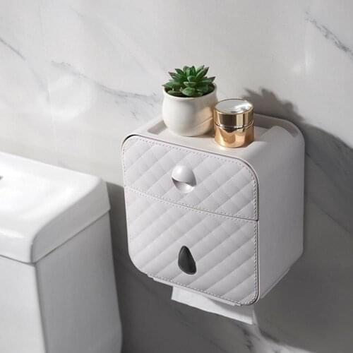 Creative Toilet Paper Holder Waterproof Holder for toilet paper Bathroom Toilet Paper Storage Box Toilet Roll Holder