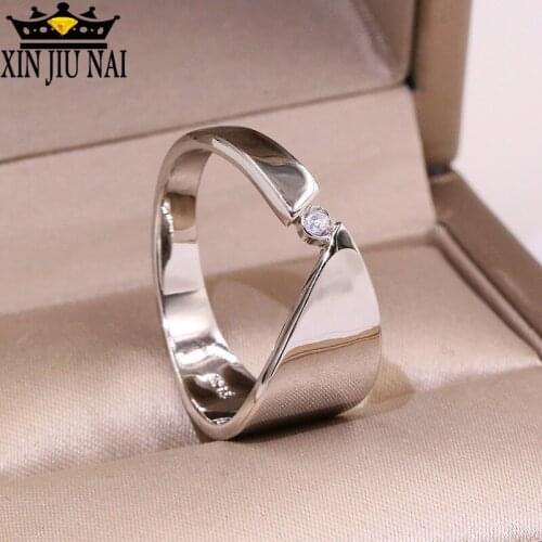 2019 new geometric shape Fashion Silver 925 Finger Rings for Women New Geometric Rings Stackable Statement Ring Party Birthday