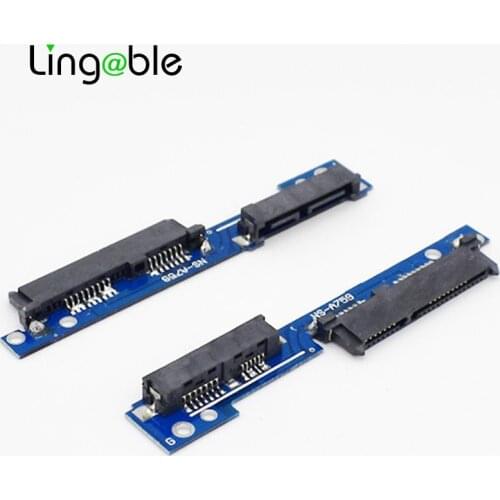 Lingable SATA Adapter Micro SATA 7+6 male to SATA 7+15 female Adapter Serial ATA Hard Driver Converter for Lenovo 310 320