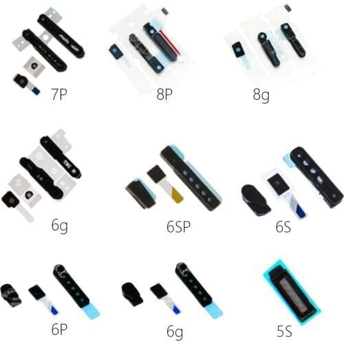 1 Full Set of Bottom Mic Loud Speaker Mesh Anti Dust Adhesive Grill Rubber Gasket for iPhone 11 X XR XS Max 7 8 6 6S Plus 5 5s