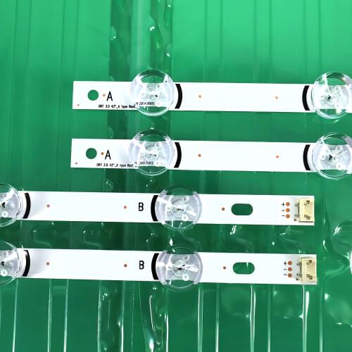 100% NEW 16 PCS(8*A,8*B) LED strips substituted new for LG INNOTEK DRT 3.0 42"-A/B Type 6916L 1709B 1710B 1957E 1956E