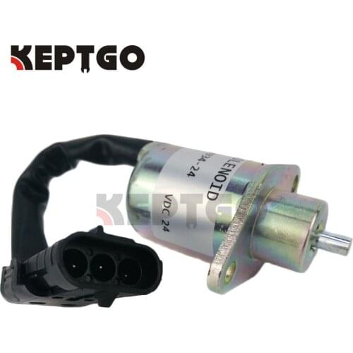 Fuel Flameout Solenoid For Perkins 700 Series SA-4934-24 24V 1457906