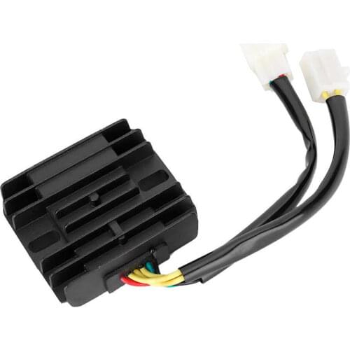 Voltage Rectifier DC12V 6 Wire Motorcycle Voltage Rectifier Regulator Fit for GY6 50cc 125cc 150cc 200cc 250cc Scooter