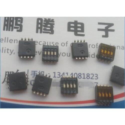 1PCS Imported Japanese OTAX KHS04E dial code switch 4P 1.27mm pitch 4-bit patch coding switch