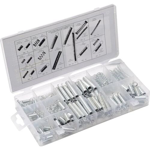 200PCS/set hardware Tension spring compression spring set in box 20 Size Springs Assortment