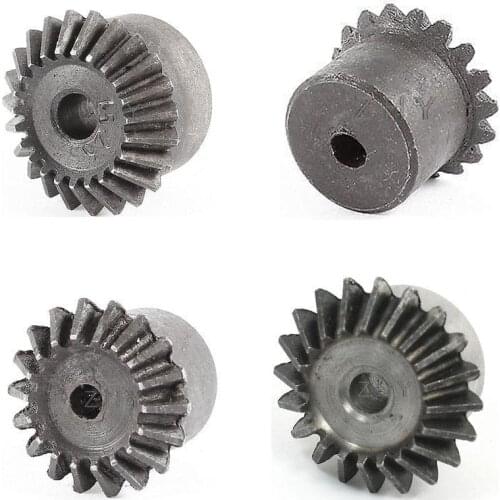 32 34 35 36 28 40 Teeth 1:1 Ratio 7.85mm Pitch 2.5 Module 2.5M 90 Degree Black Steel Tapered Wheel Pinion Pilot Bore Bevel Gear