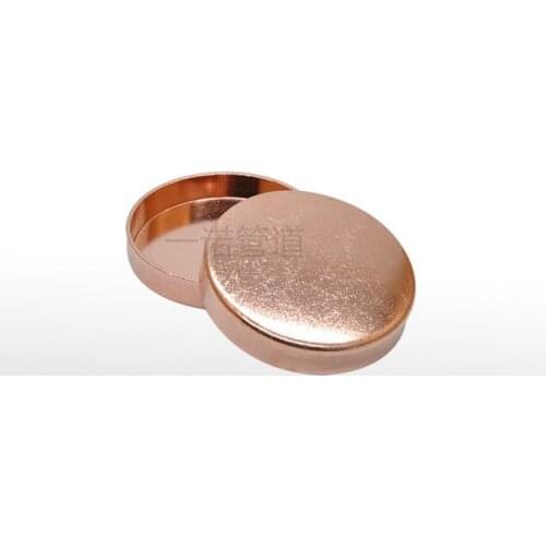 6.35mm 1/4" Inner Diameter Copper End Feed Straight End Cap Plumbing Fitting Weld Water Gas Oil