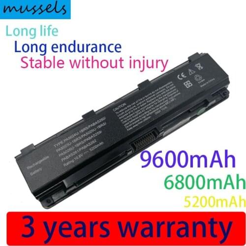 New laptop battery FOR TOSHIBA Satellite C800 C805 C840 C850 C855 C870 L800 L805 L830 L835 L840 L850 L855 PA5024U-1BRS