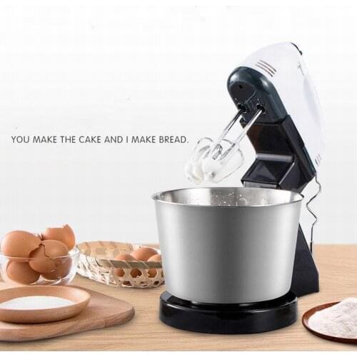 Household desktop electric egg mixer baking kitchen tools Whisk small dough kneading cream mixing machine