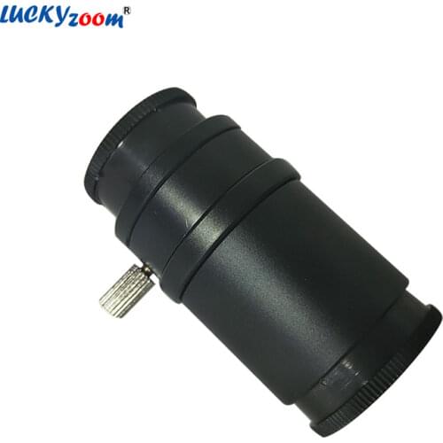 Lucky Zoom 1/1 CTV Microscope Camera Adapter 1X C-Mount Adapter For Trinocular Stereo Microscope Digital CCD Camera Accessories