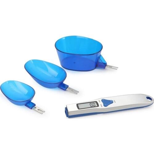 HT-328G 500g / 0.1g precision digital kitchen electronic weighing spoon three spoons of baking ingredients tea scale
