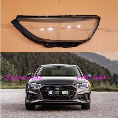 Car Headlight Lens For Audi A4 S4 RS4 2020 2021 Headlamp Cover Car Replacement Front Auto Shell Cover