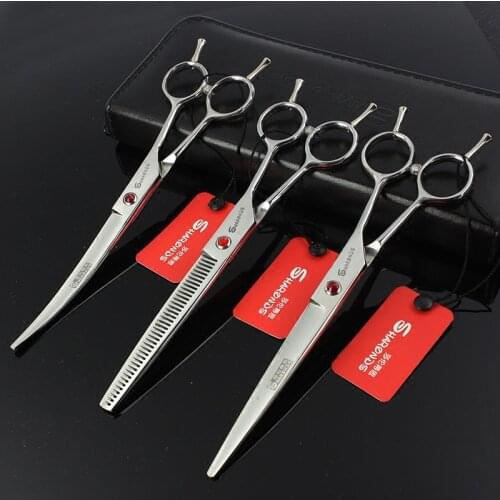 Hairdressing Scissors 7 inch hair scissors set precision scissors barber accessories Barber Shop hairdressing products haircuts