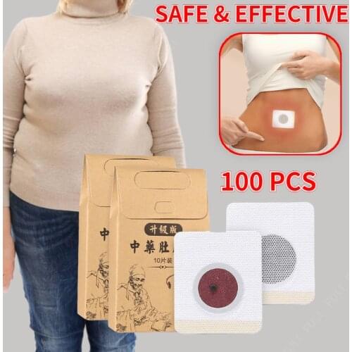 30pcs Chinese Medicine Slimming Diets Patch Weight Loss Strongest Slim Patch Pads Detox Adhesive Sheet Face Lift Tool