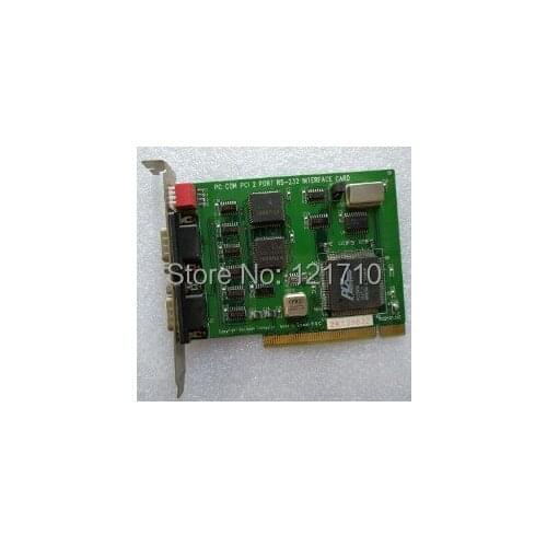 Inudstrial decision Computer DCI2K01130C PC COM PCI 2 PORT RS-232 INTERFACE CARD