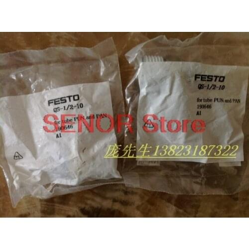 Brand new original pipe joint QS-1/2-10 190646