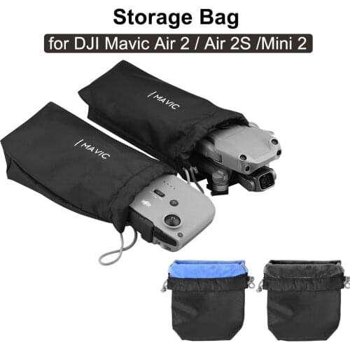Storage Bag for DJI Mavic Air 2/Mini 2/AIR 2S Drone Portable Handbag Remote Control Soft Cloth Travel Carrying Case Accessory