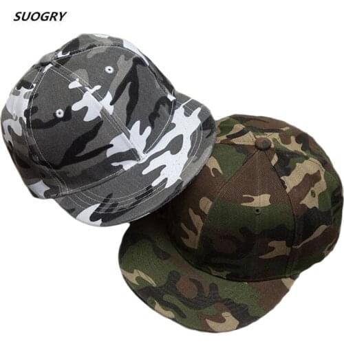 SUOGRY Camouflage Color Baseball Cap Woman Mens Camo Army Green Snapback Hats For Men Women Bone Gorras Planas Casquette