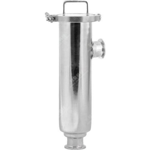 1.5 inch (50.5mm) Tri Clamp Angle Type Sanitary Wedge Wire Filter Side Entry Wort Strainer