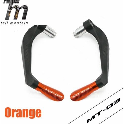 Motorcycle Parts Universal Handlebar Grips Handle Bar Brake Clutch Levers Guard Protector For YAMAHA MT-03 MT03 MT 03 7/8"22mm