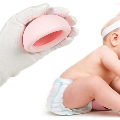 1pcs Silicone Sputum Pat For Children Daily Care Uniform Force Concave Grip Design Easy Operation High Temperature Resistant