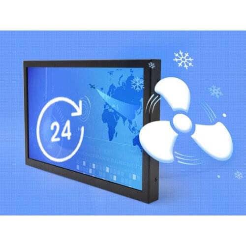 1000nits 15" inch Industrial Waterproof Touch Screen Monitor Front Panel IP65