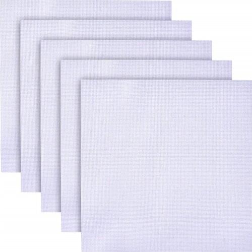 30x30cm 30x45cm Aida Cloth 11CT 100% Cotton Embroidery Cross Stitch Fabric Canvas DIY Needlework Sewing Handcraft For Women 7